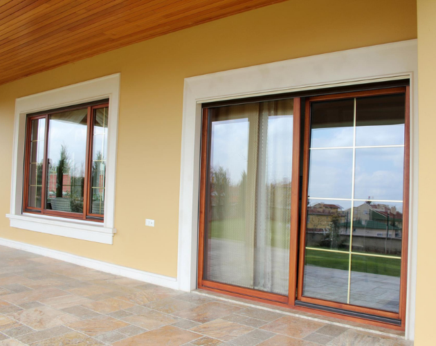 Residential sliding glass doors and window installation